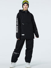 Combinaisons de ski anorak à demi-zip WinterPeak SnowGuard pour femmes