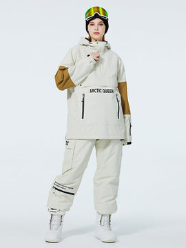 Combinaisons de ski SnowCrest FrostTrek à demi-zip pour femmes