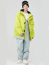 Ensemble veste et pantalon de ski/snowboard Mountain Dope pour femme, isolé et chaud.