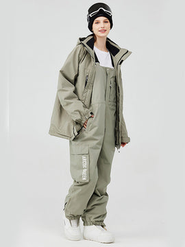Ensemble veste et pantalon de ski/snowboard Reine des montagnes pour femme