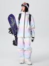 Combinaison de ski tout-terrain isolée Searipe Alpine Horizon Fade pour femme