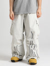 Pantalon de ski cargo réfléchissant Gsou Snow Furious Spark pour homme