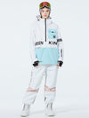 Combinaisons de ski anorak à demi-zip Mountain Peak SnowGuard pour femmes