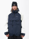 Veste bomber de snowboard Mountain Freestyle pour homme avec poche cargo