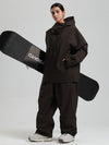 Combinaisons de ski Gsou Snow pour femmes, résistantes, isolées et coupe-vent.