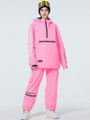 Combinaisons de ski anorak à demi-zip WinterPeak SnowGuard pour femmes