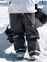 Pantalon de snowboard ample en denim Nandn Mountain Beast Prime pour femme