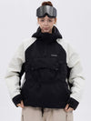 Veste bomber de snowboard Mountain Freestyle pour femme avec poche cargo