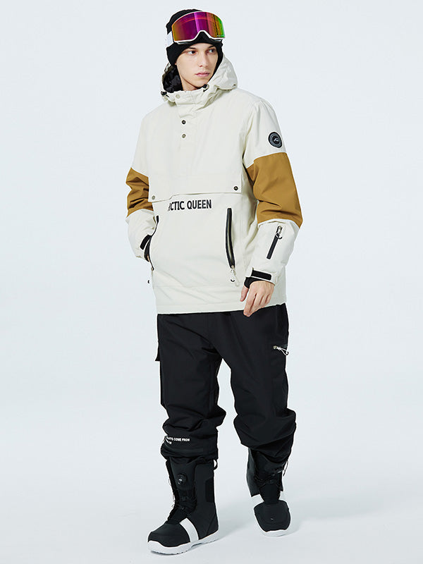 Combinaisons de ski SnowCrest FrostTrek à demi-zip pour hommes