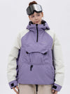 Veste de snowboard bomber camouflage Mountain Freestyle pour femme avec poche cargo