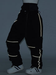 Pantalon de ski ample SnowCraze Alpine Explorer Freestyle pour femme