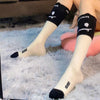 Chaussettes de ski et de snowboard Nandn City Escape unisexes en laine thermique longue