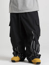 Pantalon de ski cargo réfléchissant Gsou Snow Furious Spark pour homme