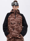 Veste bomber de snowboard Mountain Freestyle pour femme avec poche cargo