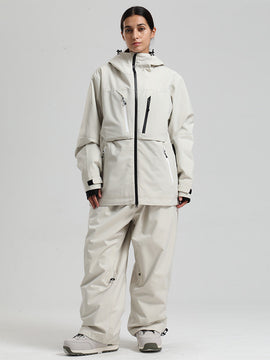 Combinaisons de ski cargo fonctionnelles et durables Gsou Snow pour femmes