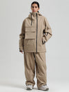 Combinaisons de snowboard cargo hybrides Gsou Snow Terrain Flow FlexZip pour femmes