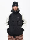 Veste de snowboard bomber camouflage Mountain Freestyle pour homme avec poche cargo