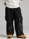 Pantalon de ski cargo réfléchissant Gsou Snow Furious Spark pour femme