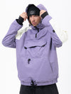 Veste bomber de snowboard Mountain Freestyle pour homme avec poche cargo