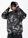 Veste bomber de snowboard Mountain Freestyle pour homme avec poche cargo