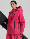 Anorak ample et résistant pour femme, style montagne, de la marque Gsou Snow.