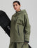 Anorak ample et résistant pour femme, style montagne, de la marque Gsou Snow.