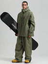 Combinaisons de ski Gsou Snow pour hommes, résistantes, isolées et coupe-vent.