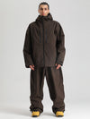 Combinaisons de ski Gsou Snow pour hommes, résistantes, isolées et coupe-vent.