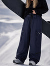 Pantalon de snowboard cargo utilitaire Techline pour femme, inspiré des vêtements de travail – Coupe ample et freestyle