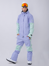 Combinaison de ski une pièce Snowshred Alpine Ranger Colorblock pour homme