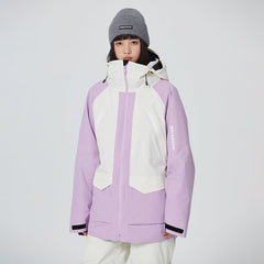 Veste de snowboard Searipe SnowMaster Color Block pour femme