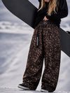 Pantalon de snowboard ample OG à coupe large et finitions rivetées, inspiré des vêtements de travail urbains pour femmes