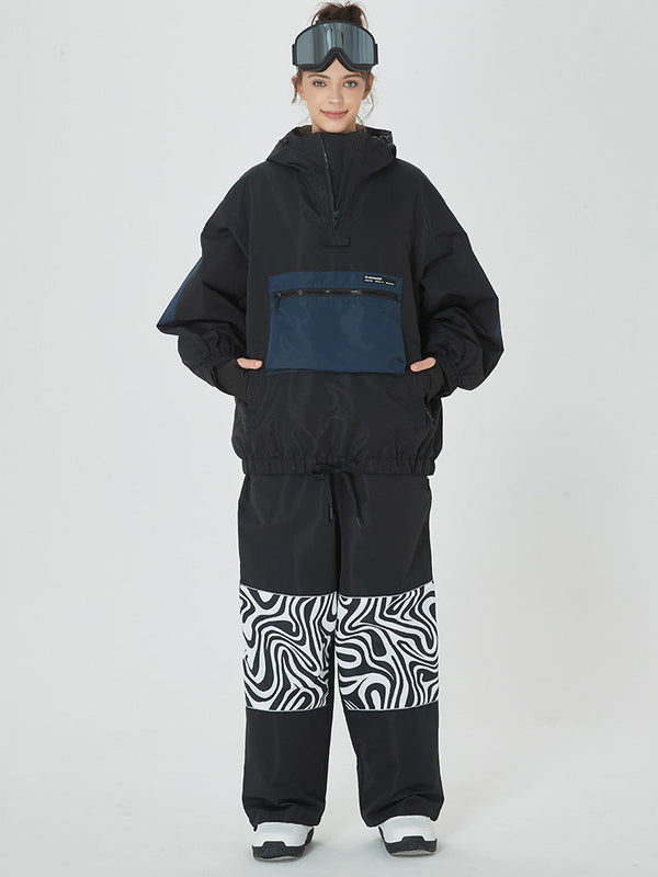 Combinaison de ski ample freestyle pour femme, veste et pantalon de snowboard Prime Bomber