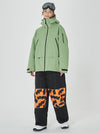 Veste de ski freestyle Mountain Breaker pour femme et pantalon de ski à empiècements graphiques