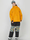 Combinaison de ski/snowboard thermique ample pour femme, style anorak, idéale pour le freeride.