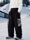 Pantalon de ski cargo freestyle ample Park Rider Hyper Flux Urban Graffiti pour homme