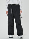 Pantalon de ski ample pour femme, style expédition en montagne, avec poches cargo latérales
