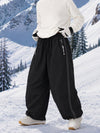 Pantalon de snowboard freestyle Hyper Flux Extra Baggy pour homme avec fermeture éclair latérale et empiècement graffiti