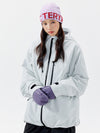 Veste de ski ample Nandn unisexe 3L Snow-Peak pour femme