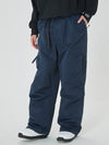 Pantalon de ski ample pour femme, style expédition en montagne, avec poches cargo latérales