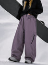 Pantalon de snowboard ample et résistant, style urbain et polyvalent pour femme