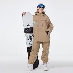 Combinaison de ski SpeedPanda Mountain unisexe pour femmes, modèle Alpine Avalanche Flare Expedition