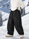 Men's loose-fitting, durable snowboard pants, urban and versatile style