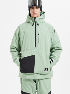 Pantalon de snowboard imperméable bicolore à panneaux Mountain Pro pour femme