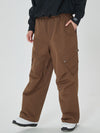 Pantalon de ski ample Mountain Chill pour femme avec 2 poches cargo stylées