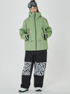Veste de ski freestyle Mountain Breaker pour femme et pantalon de ski à empiècements graphiques