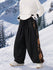 Pantalon de snowboard freestyle Hyper Flux Extra Baggy pour homme avec fermeture éclair latérale et empiècement graffiti