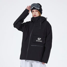 Veste de ski SpeedPanda Mountain unisexe Alpine GlacierPro Extreme pour femmes