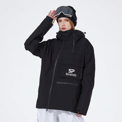 Veste de ski SpeedPanda Mountain unisexe Alpine GlacierPro Extreme pour femmes