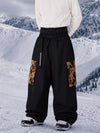 Pantalon de ski cargo freestyle ample Park Rider Hyper Flux Urban Graffiti pour homme